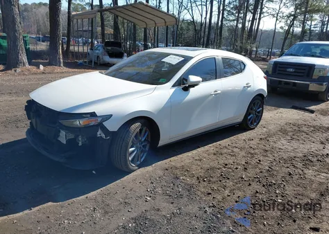 2021 Mazda Mazda3 Preferred z USA, uszkodzony, nr VIN JM1BPBLL5M1328553